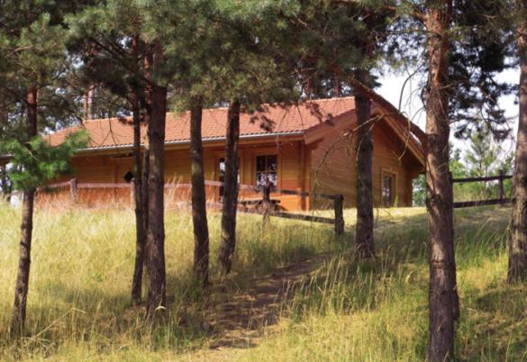 Ferienhaus-Park Brennickenswerder Lychen Kültér fotó