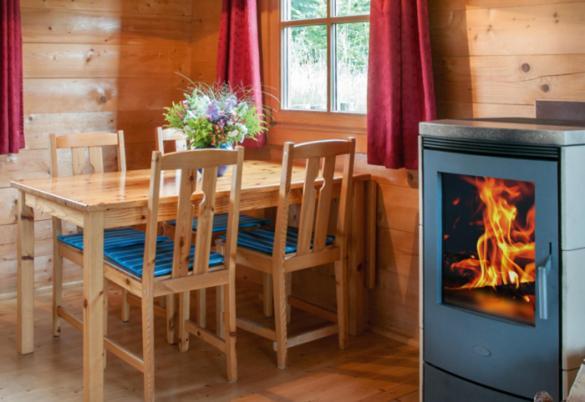 Ferienhaus-Park Brennickenswerder Lychen Kültér fotó