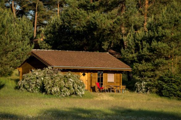 Ferienhaus-Park Brennickenswerder Lychen Kültér fotó