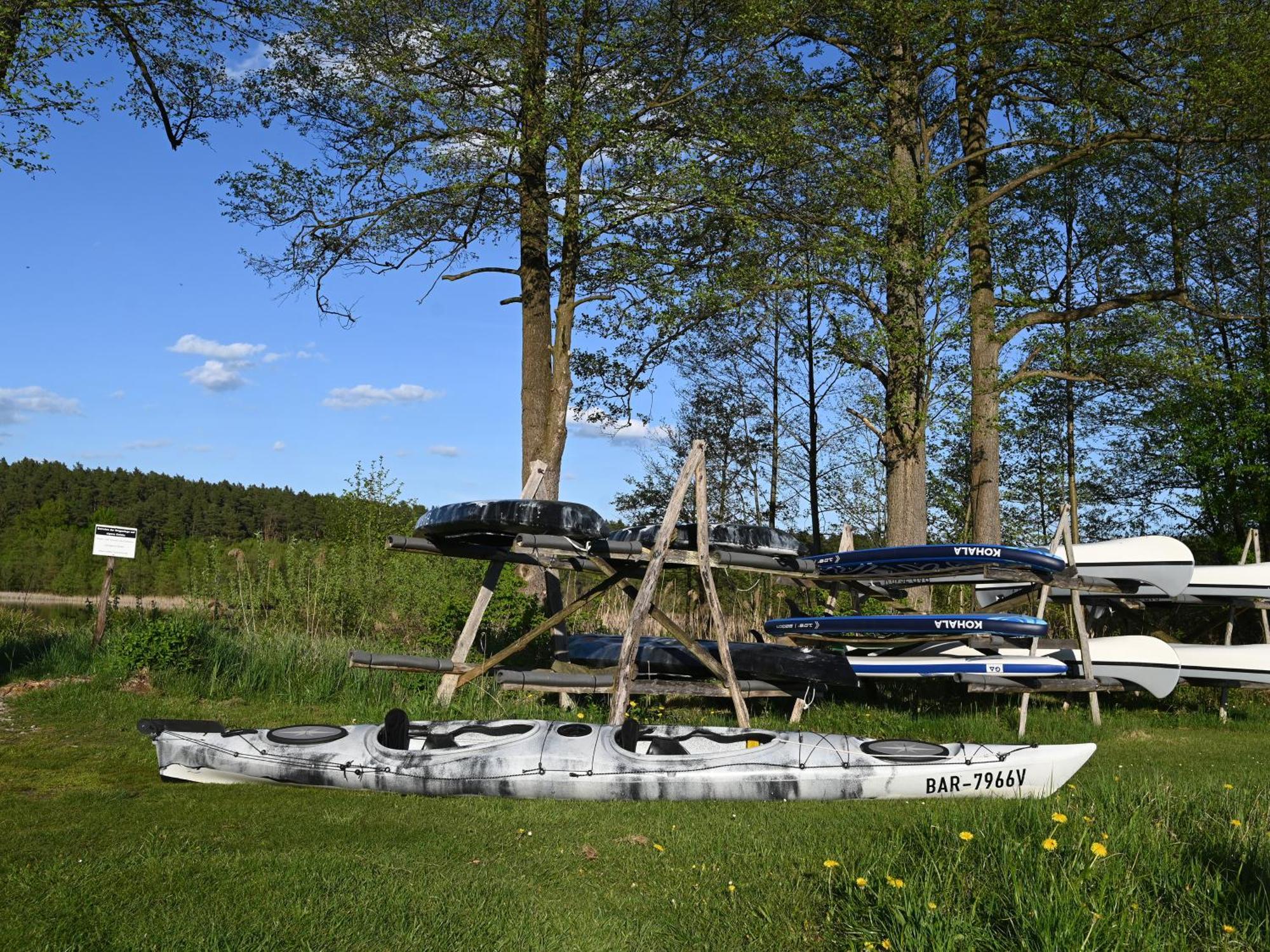 Ferienhaus-Park Brennickenswerder Lychen Kültér fotó